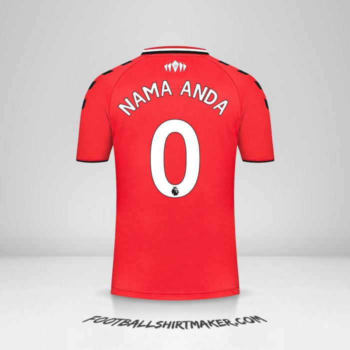 Jersey Southampton FC 2021/2022 -  nama anda - 0