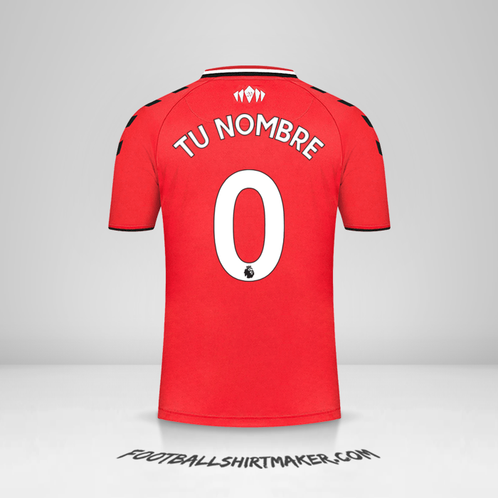 Jersey Southampton FC 2021/2022 -  tu nombre - 0