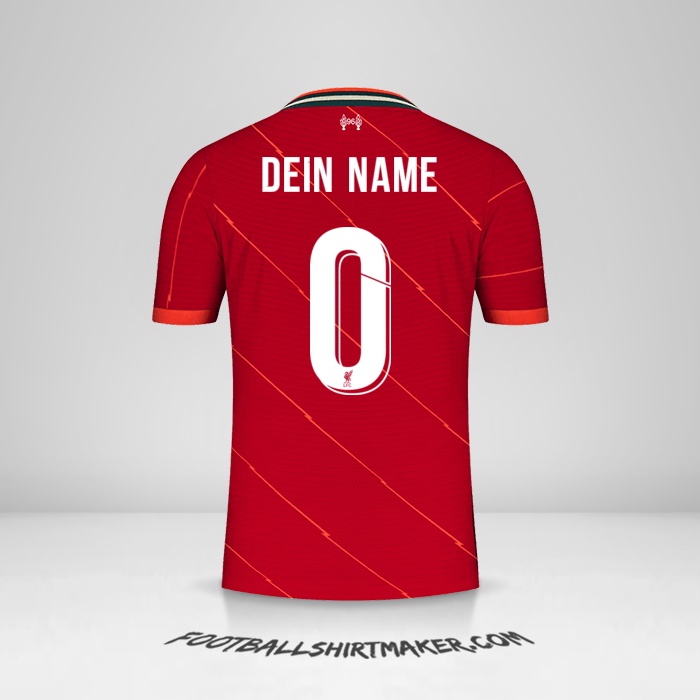 Trikot Liverpool FC 2021/2022 Cup -  dein name - 0