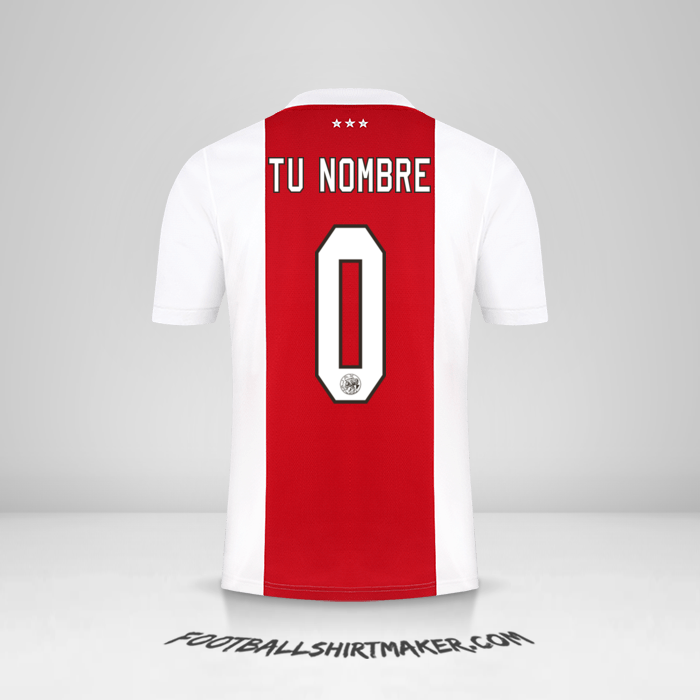 Camiseta AFC Ajax 2021/2022 -  tu nombre - 0