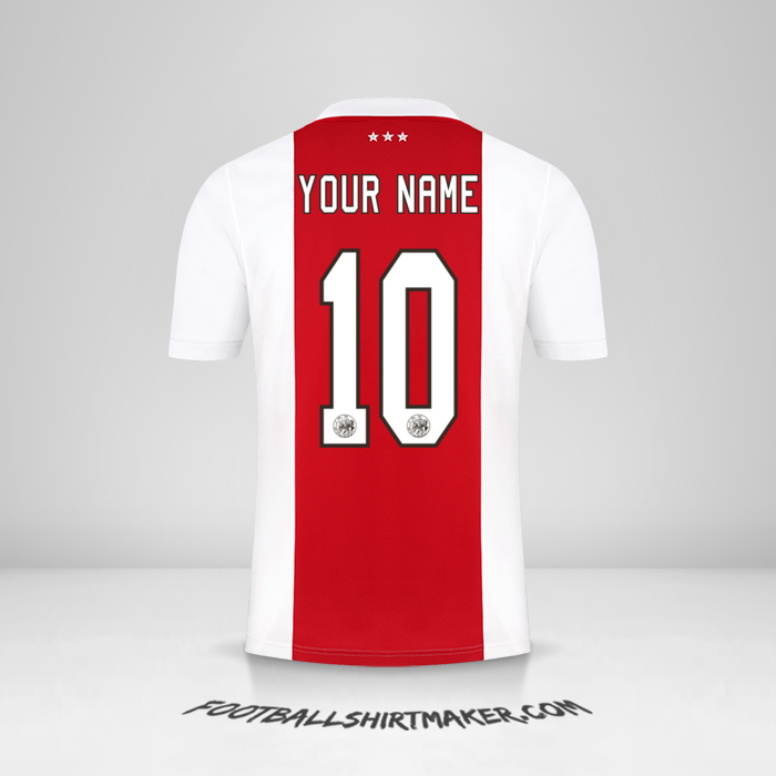 AFC Ajax 2021/2022 jersey number 10 your name