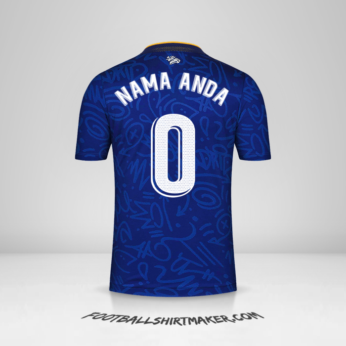 Jersey Real Madrid CF 2021/2022 II -  nama anda - 0