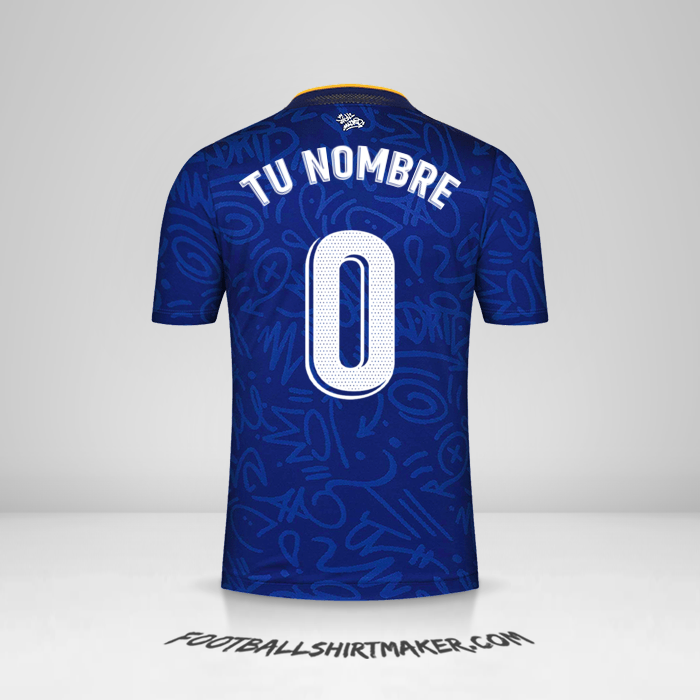 Jersey Real Madrid CF 2021/2022 II -  tu nombre - 0