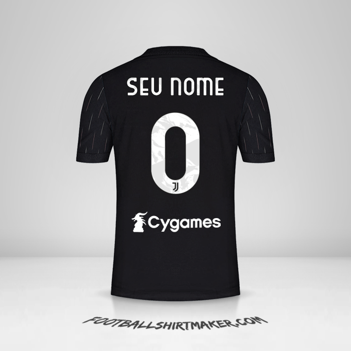 Camisa Juventus FC 2021/2022 II -  seu nome - 0