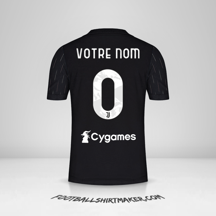 Maillot Juventus FC 2021/2022 II -  votre nom - 0