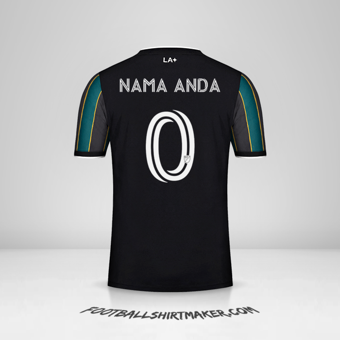 Jersey LA Galaxy 2021/2022 II -  nama anda - 0