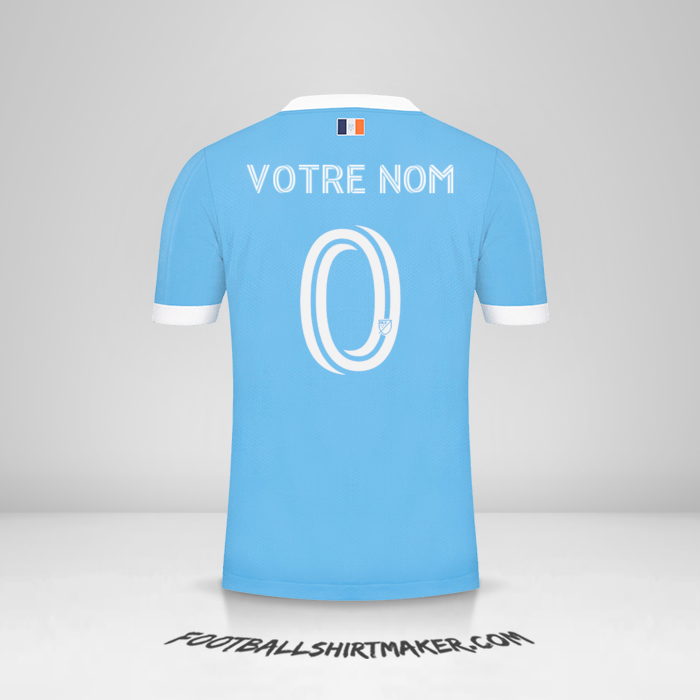 Maillot New York City FC 2021 -  votre nom - 0