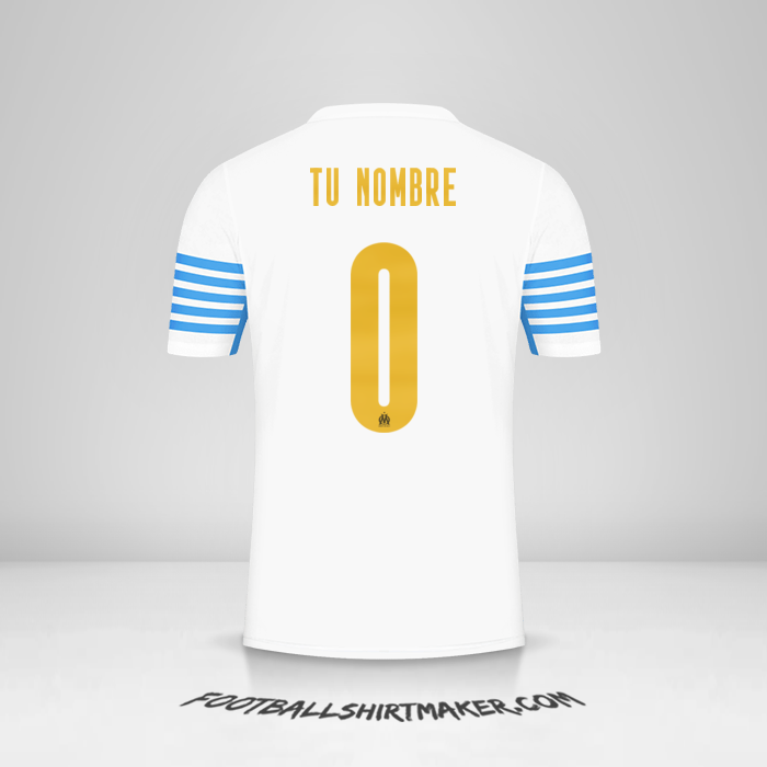 Camiseta Olympique de Marseille 2021/2022 Cup -  tu nombre - 0