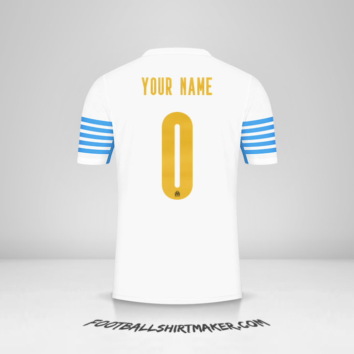 Shirt Olympique de Marseille 2021/2022 Cup -  your name - 0