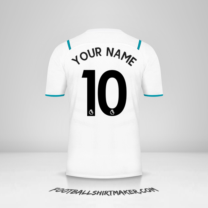 Manchester City 2021/2022 II shirt number 10 your name