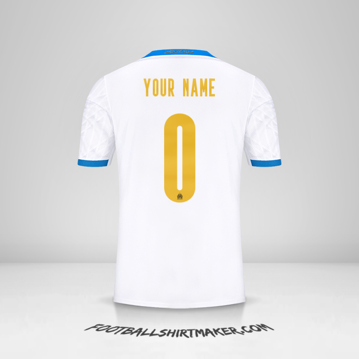 Jersey Olympique de Marseille 2020/21 Cup -  your name - 0