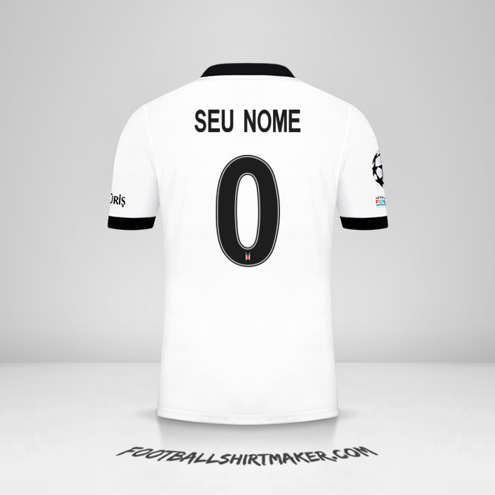 Camisa Besiktas JK 2021/2022 Cup -  seu nome - 0