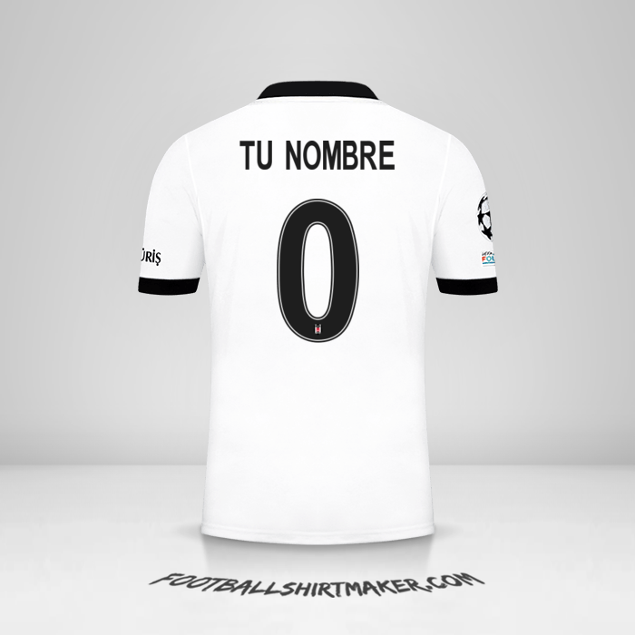 Jersey Besiktas JK 2021/2022 Cup -  tu nombre - 0