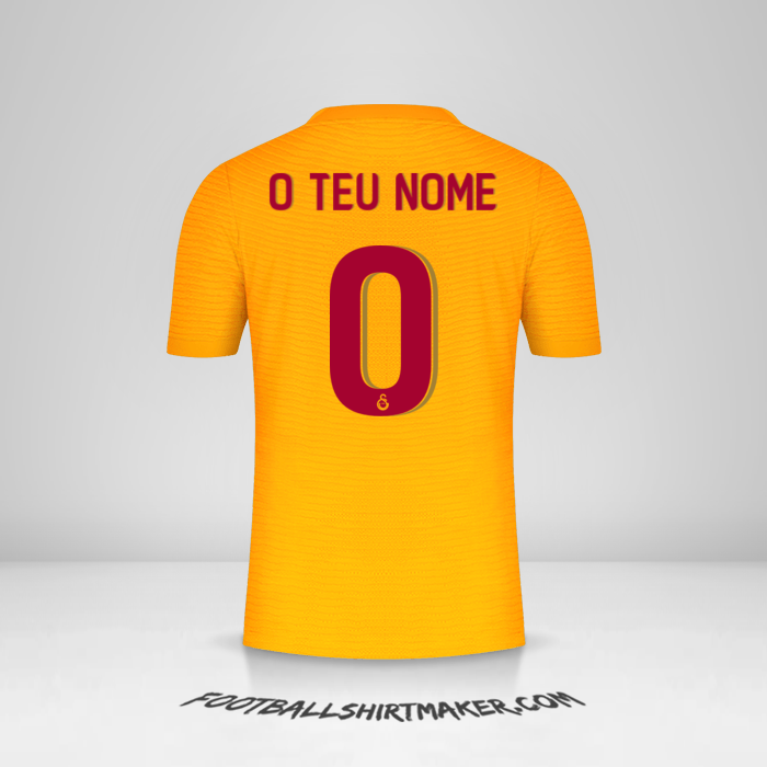 Camisola Galatasaray SK 2021/2022 Cup -  o teu nome - 0