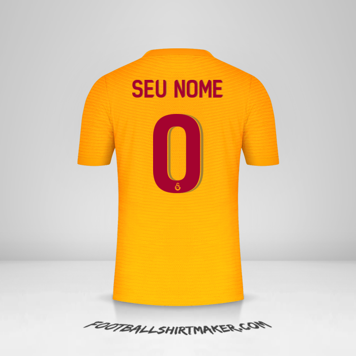 Camisa Galatasaray SK 2021/2022 Cup -  seu nome - 0