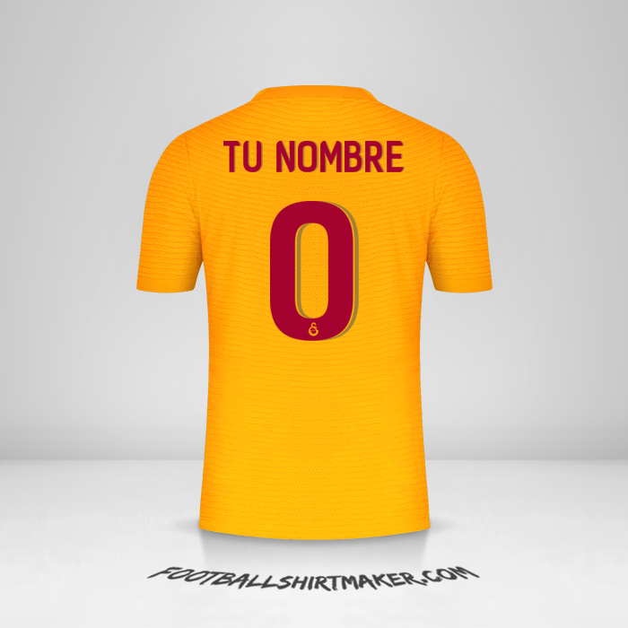 Camiseta Galatasaray SK 2021/2022 Cup -  tu nombre - 0