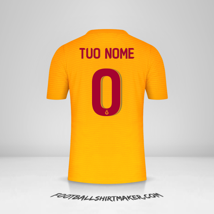 Maglia Galatasaray SK 2021/2022 Cup -  tuo nome - 0