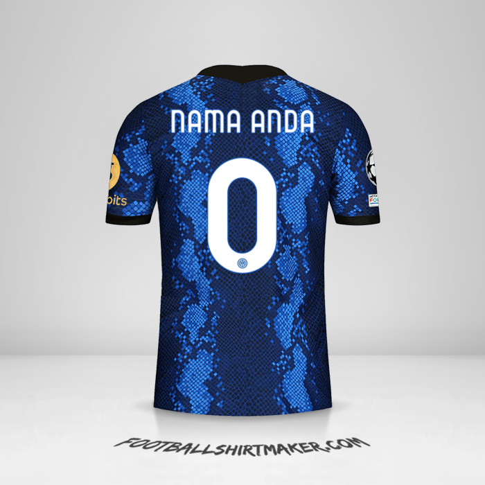 Jersey Inter 2021/2022 Cup -  nama anda - 0