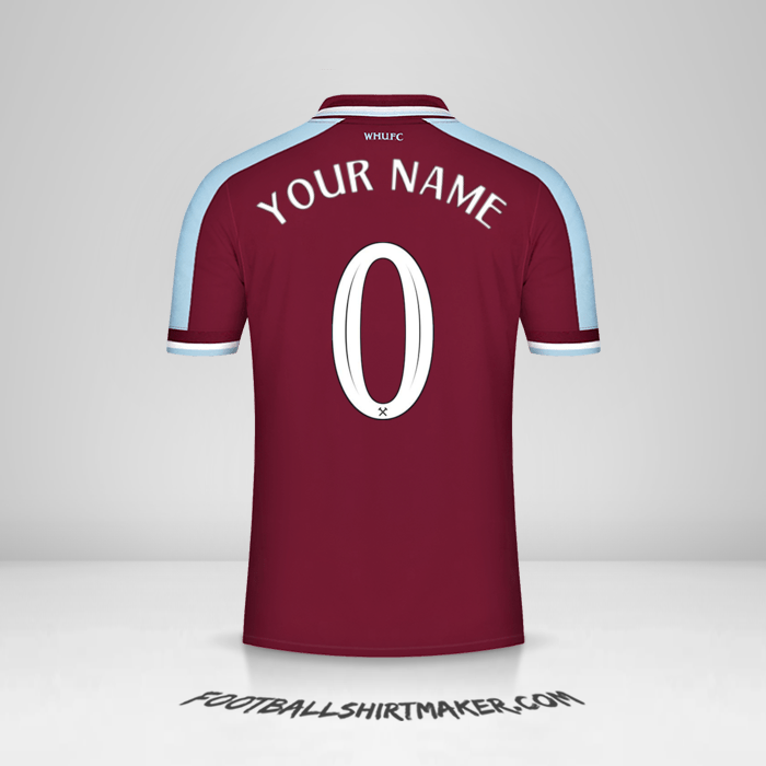 Jersey West Ham United FC 2021/2022 Cup -  your name - 0