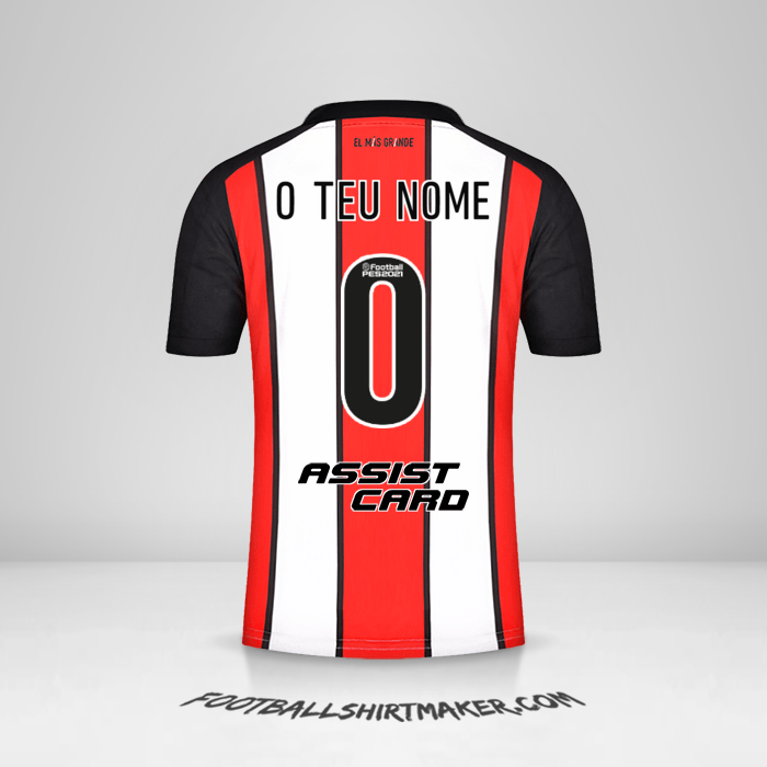 Camisola River Plate 2021/2022 III -  o teu nome - 0