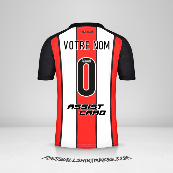 Maillot River Plate 2021/2022 III -  votre nom - 0