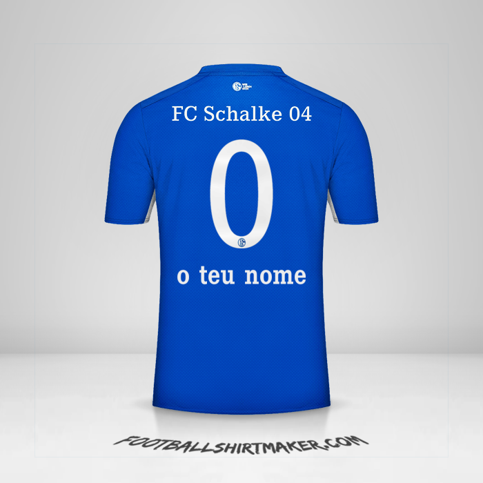 Camisola Schalke 04 2021/2022 -  o teu nome - 0