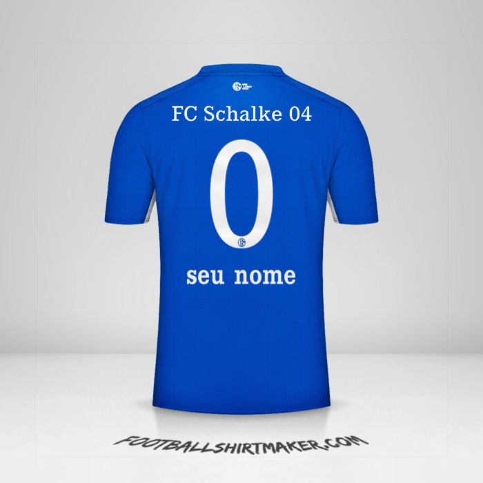 Camisa Schalke 04 2021/2022 -  seu nome - 0