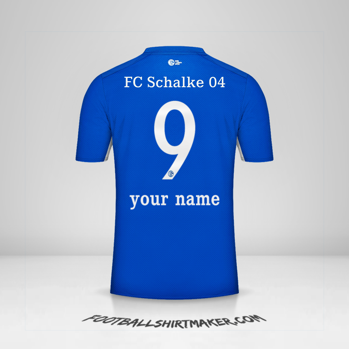 Schalke 04 2021/2022 shirt number 9 your name