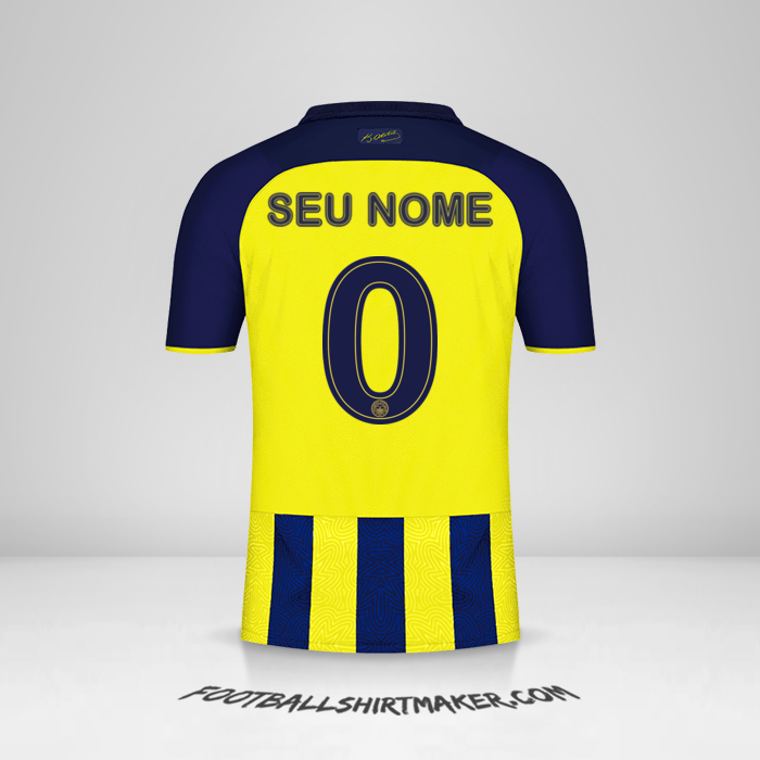 Camisa Fenerbahce SK 2021/2022 Cup -  seu nome - 0