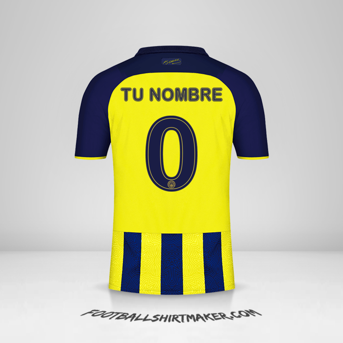 Jersey Fenerbahce SK 2021/2022 Cup -  tu nombre - 0