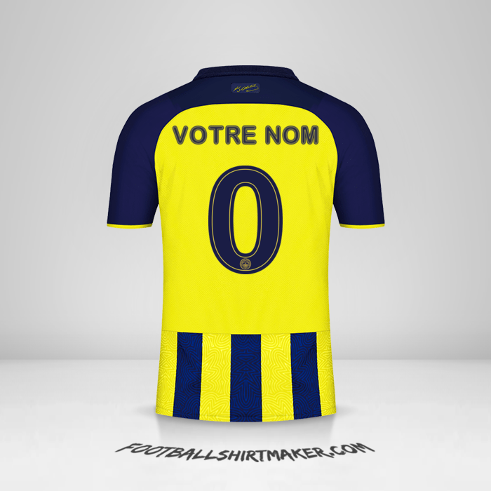 Maillot Fenerbahce SK 2021/2022 Cup -  votre nom - 0