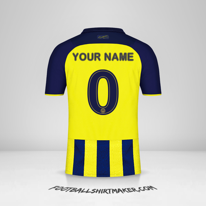 Jersey Fenerbahce SK 2021/2022 Cup -  your name - 0