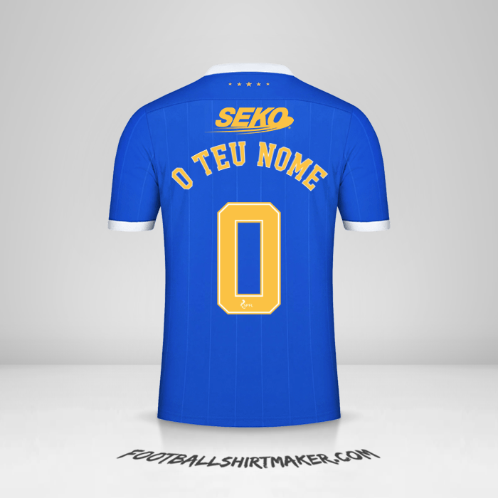 Camisola Rangers FC 2021/2022 -  o teu nome - 0