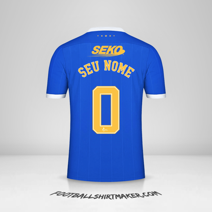 Camisa Rangers FC 2021/2022 -  seu nome - 0