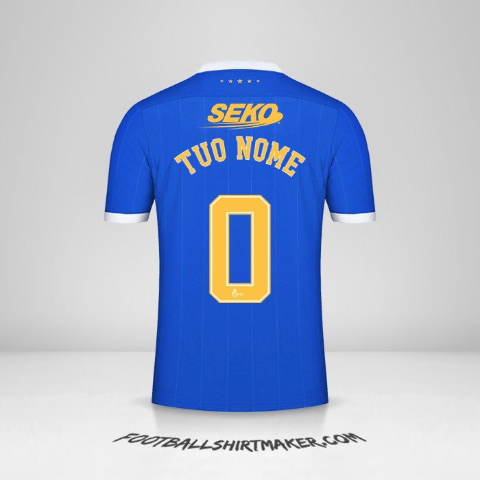 Maglia Rangers FC 2021/2022 -  tuo nome - 0