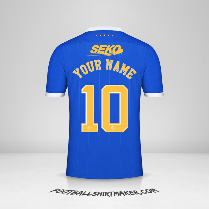 Rangers FC 2021/2022 shirt number 10 your name