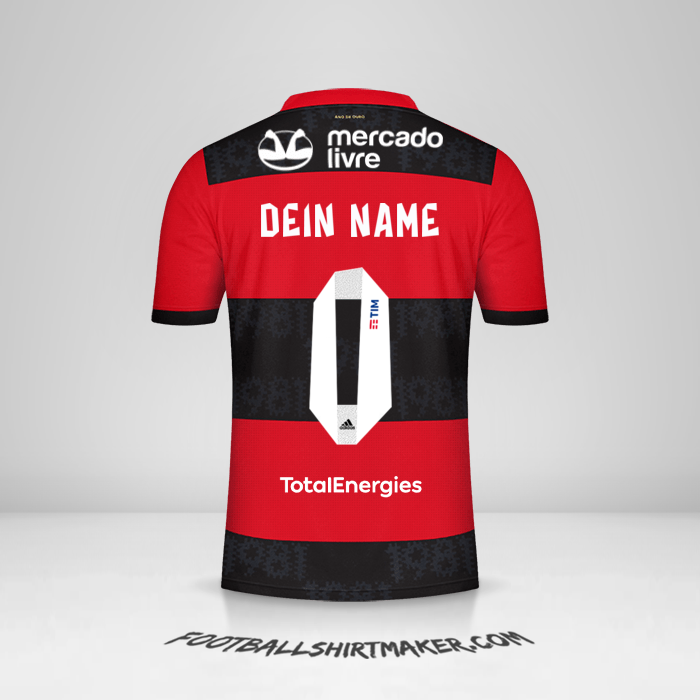 Trikot Flamengo 2021 -  dein name - 0