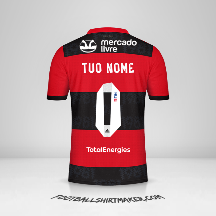 Maglia Flamengo 2021 -  tuo nome - 0