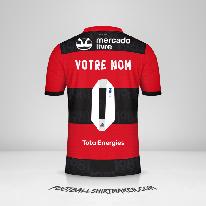 Maillot Flamengo 2021 -  votre nom - 0