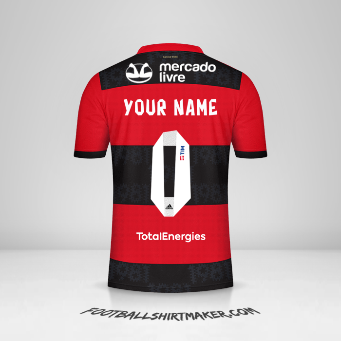 Jersey Flamengo 2021 -  your name - 0