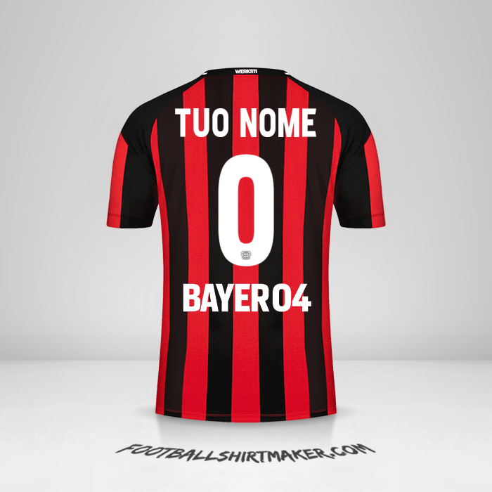 Maglia Bayer 04 Leverkusen 2021/2022 -  tuo nome - 0