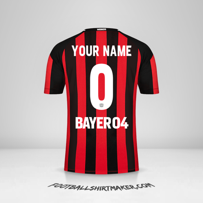 Jersey Bayer 04 Leverkusen 2021/2022 -  your name - 0