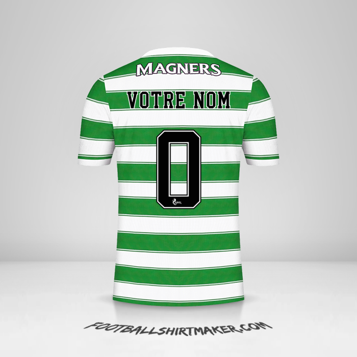 Maillot Celtic FC 2021/2022 -  votre nom - 0