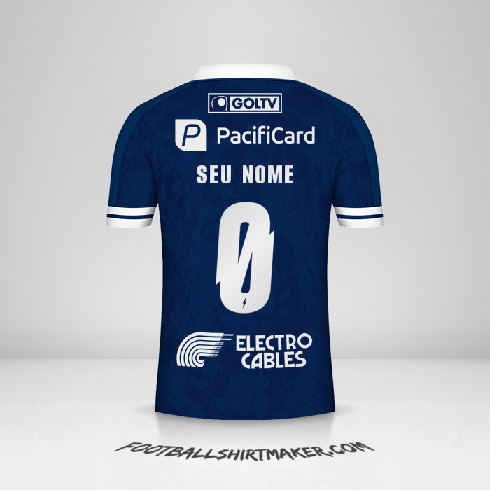 Camisa Emelec 2021 -  seu nome - 0