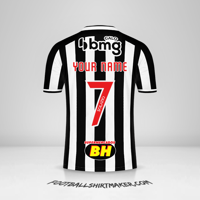 Atletico Mineiro 2021 shirt number 7 your name