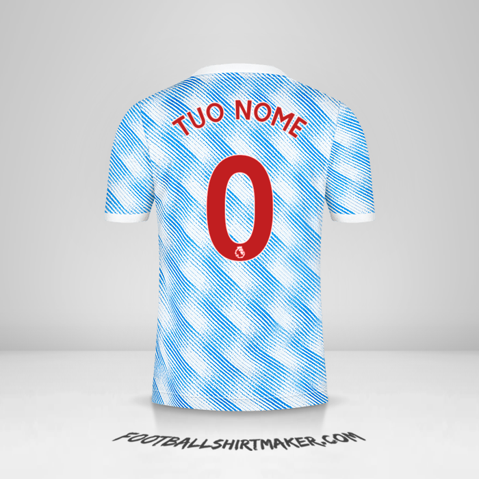 Maglia Manchester United 2021/2022 II -  tuo nome - 0