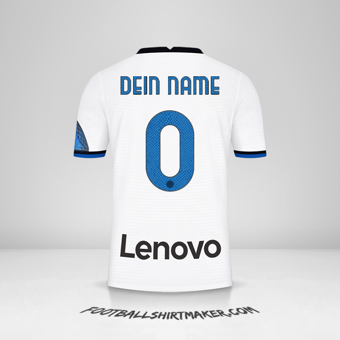 Trikot Inter 2021/2022 II -  dein name - 0