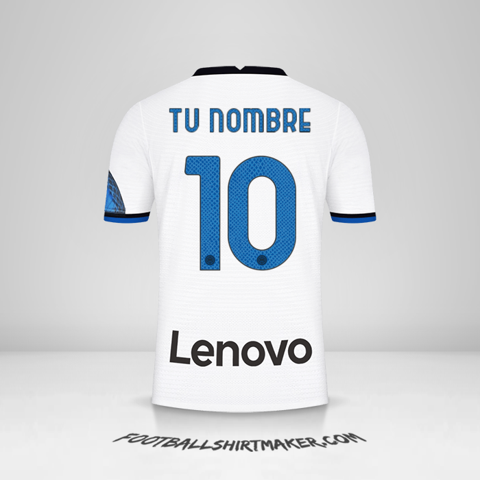 Jersey Inter 2021/2022 II número 10 tu nombre