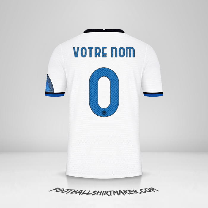 Maillot Inter 2021/2022 Cup II -  votre nom - 0