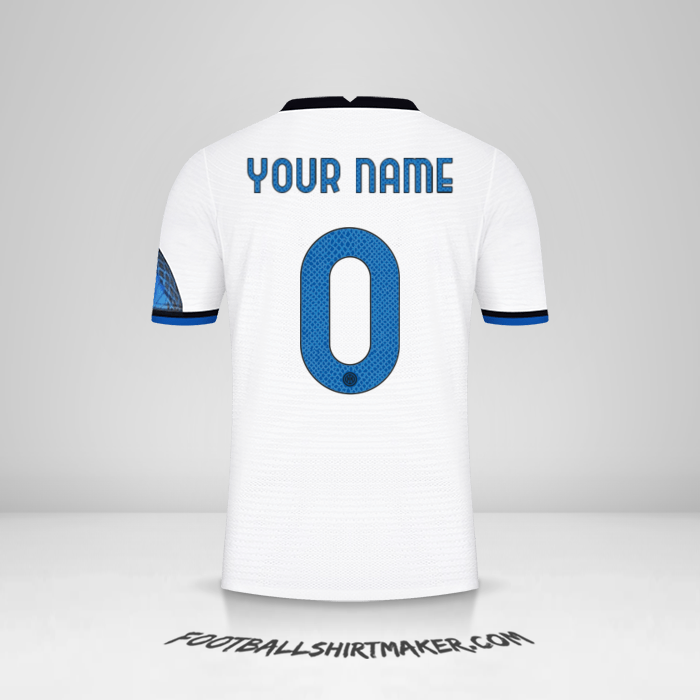 Inter 2021/2022 Cup II shirt number 0 your name